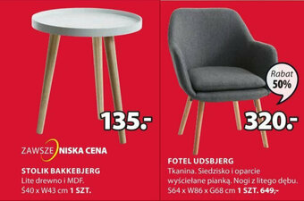 JYSK TYLSTRUP STÓŁ oferta