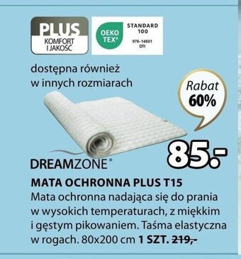 JYSK MATA OCHRONNA PLUS T15 oferta