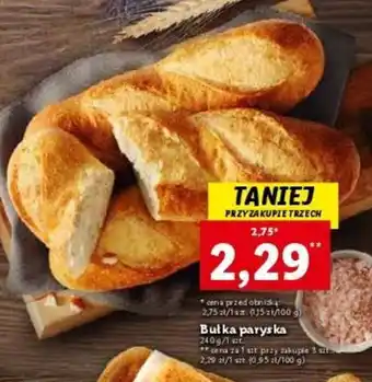 Lidl Bułka Paryska 240 g oferta