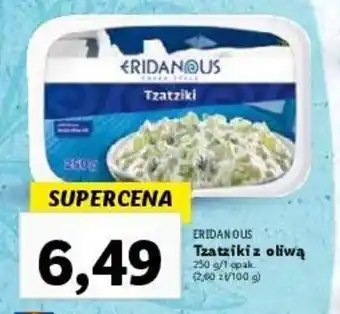 Lidl ERIDANOUS Tzatziki z oliwą 250 g oferta