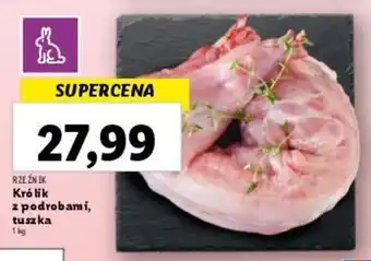Lidl RZEŹNIK Królik z podrobami, tuszka 1 kg oferta