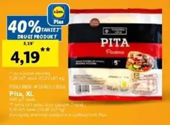 Lidl Pita, XL 400 g oferta