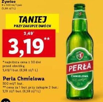 Lidl Perła Chmielowa 500 ml oferta