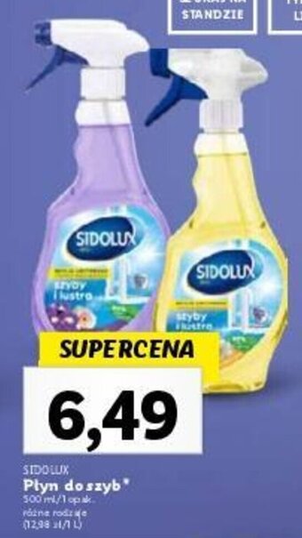 Lidl SIDOLUX Płyn do szyb 500 ml oferta