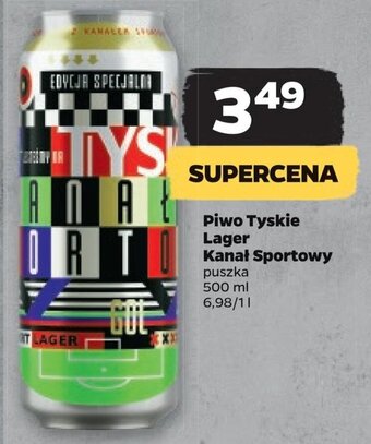 Netto Piwo Tyskie Lager Kanał Sportowy 500 ml oferta