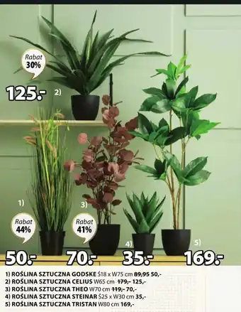 JYSK 5) ROŚLINA SZTUCZNA TRISTAN oferta