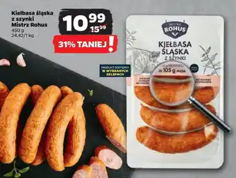 Netto Kiełbasa śląska z szynki Mistrz Rohus 450 g oferta
