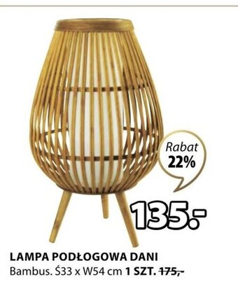 JYSK LAMPA PODŁOGOWA DANI oferta