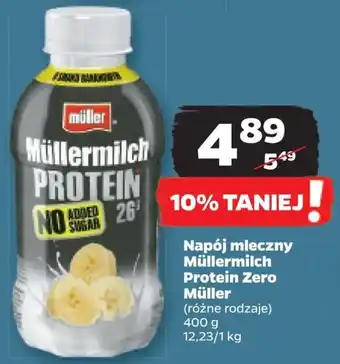 Netto Napój mleczny Müllermilch Protein Zero Müller 400 g oferta