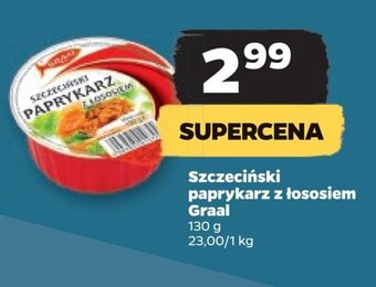 Netto Szczeciński paprykarz z łososiem Graal 130 g oferta