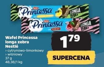 Netto Wafel Princessa longa zebra Nestlé 37 g oferta