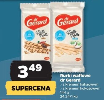 Netto Rurki waflowe dr Gerard 144 g oferta
