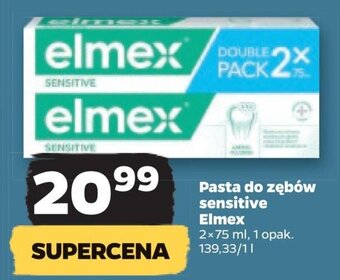 Netto Pasta do zębów sensitive Elmex 2x75 ml oferta