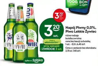 Napój Piwny 0,0%, Piwo Lekkie Żywiec 500 ml