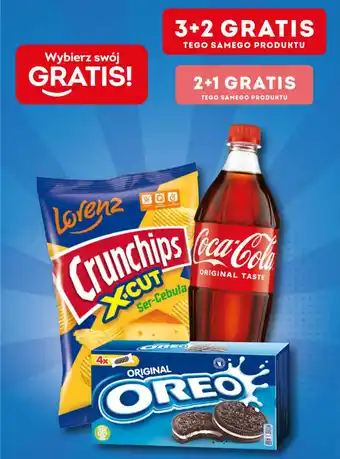 Żabka Crunchips / Coca-Cola / OREO oferta