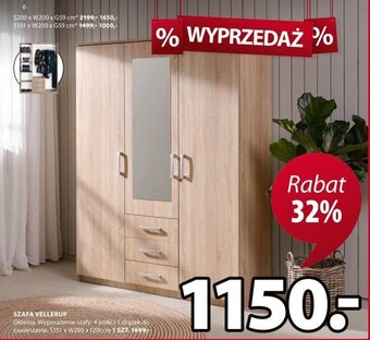 JYSK SZAFA VELLERUP oferta