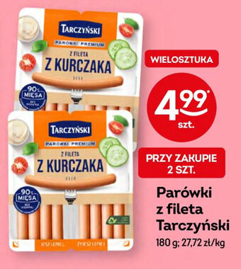 Żabka Parówki z fileta Tarczyński 180 g oferta