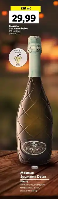 Lidl Wino białe słodkie oferta