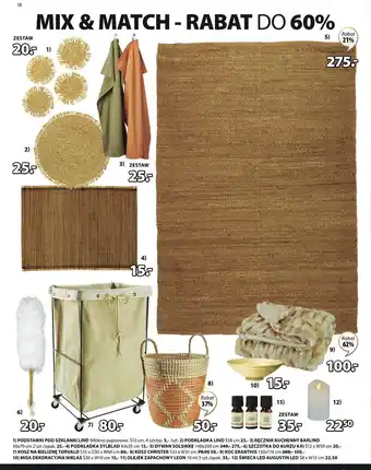JYSK 12) ŚWIECA LED AUGUSTIN LED oferta