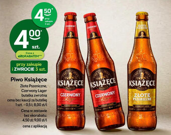 Żabka Piwo Książęce 500 ml oferta