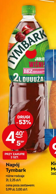 Żabka Napój Tymbark 2 l oferta