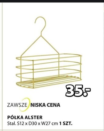 JYSK PÓŁKA ALSTER oferta