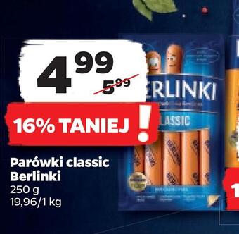 Netto Parówki classic berlinki oferta
