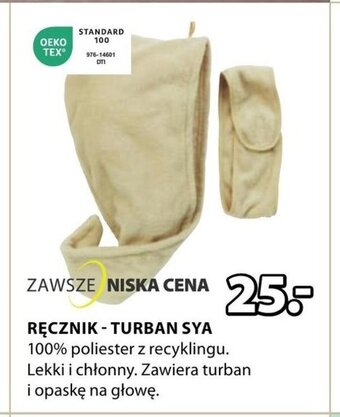 JYSK RĘCZNIK - TURBAN SYA oferta