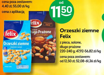 Żabka Orzeszki ziemne Felix 220-240 g oferta