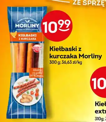 Żabka Kiełbaski z kurczaka Morliny 300 g oferta