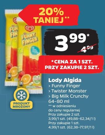 Netto Lody algida oferta