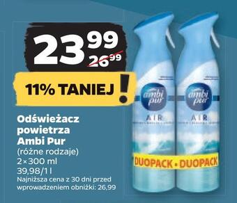 Netto Odświeżacz powietrza ambi pur oferta