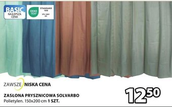 JYSK ZASŁONA PRYSZNICOWA SOLVARBO oferta