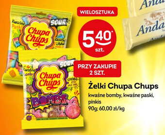Żabka Żelki Chupa Chups 90 g oferta