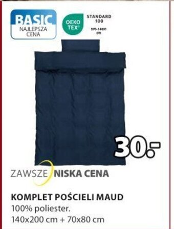 JYSK KOMPLET POŚCIELI MAUD oferta