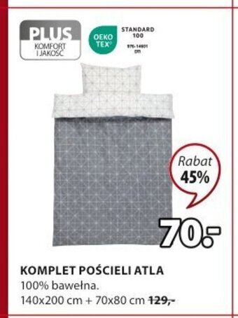 JYSK KOMPLET POŚCIELI ATLA oferta