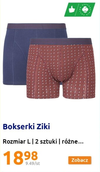 Action Bokserki oferta