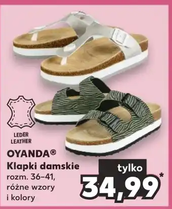 Kaufland Klapki damskie oyanda oferta