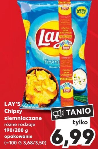 Kaufland Chipsy lay's oferta