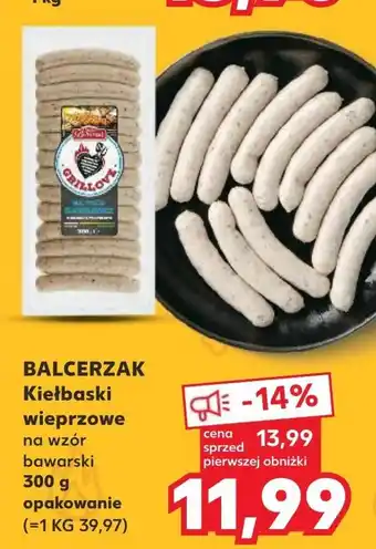 Kaufland Kiełbaski balcerzak oferta