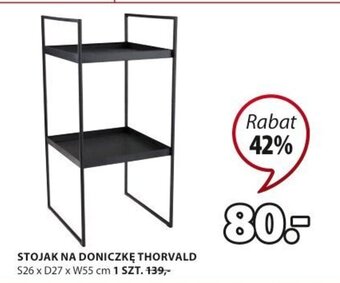 JYSK STOJAK NA DONICZKĘ THORVALD oferta
