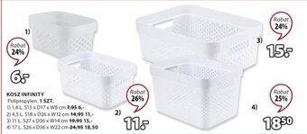 JYSK KOSZ INFINITY oferta