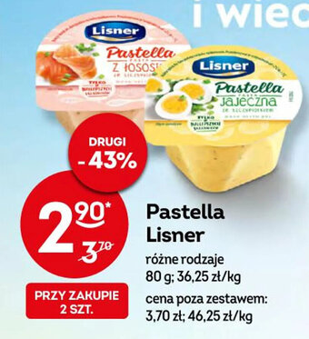 Żabka Pastella Lisner 80g oferta