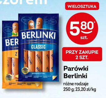 Żabka Parówki Berlinki 250g oferta