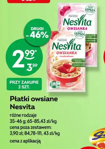 Żabka Płatki owsiane NesVita 35-46g oferta