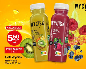Żabka Sok Wycisk 250ml oferta