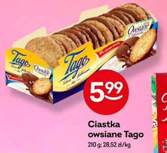 Żabka Ciastka owsiane Tago 210 g oferta