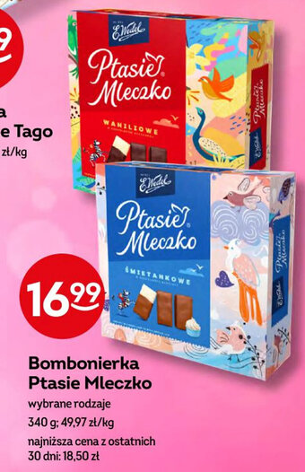 Żabka Bombonierka Ptasie Mleczko 340g oferta