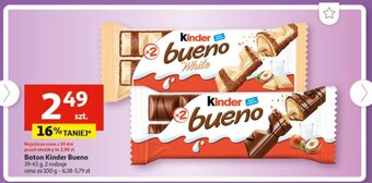 Auchan Baton Kinder Bueno 39-43 g oferta