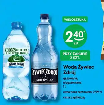 Żabka Woda Żywiec Zdrój 1l oferta